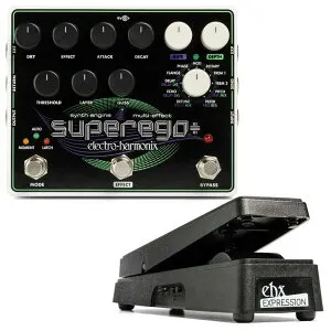 【送料込】【純正エクスプレッションペダル付】【国内正規品】electro-harmonix エレクトロハーモニックス Superego Plus Superego+ Synth Engine Multi Effect シンセエンジン マルチエフェクト
