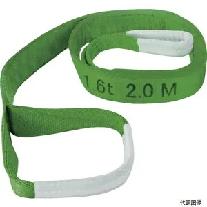 トラスコ TBS3E50-80 TRUSCO ベルトスリング わかるスリング(両端アイ形)50mmX8.0m