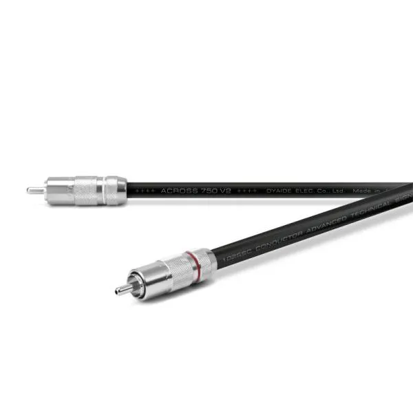 オヤイデ RCAケーブル(1.3m・ペア) OYAIDE ACROSS750RR V2/ 1.3 返品種別A