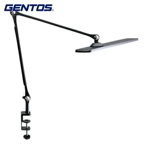 ジェントス GENTOS 眼のことを考えたLEDデスクライト DK-R190BK (1台) DK-R190BK