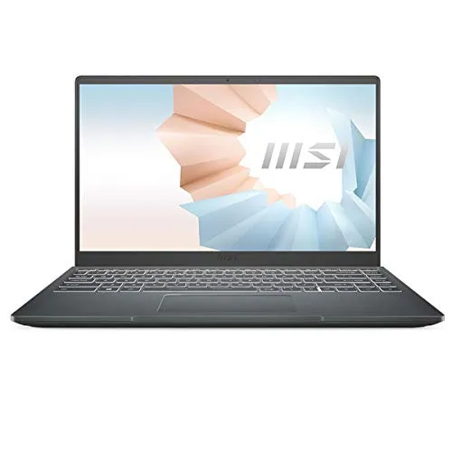 MSI Modern 14 B11SB-083 14インチ フルHDノートブックコンピューター Intel Core i7-1165G7 2.8GHz 16GB RAM 1TB SSD NVIDIA GeForce MX450 2GB Windows 10