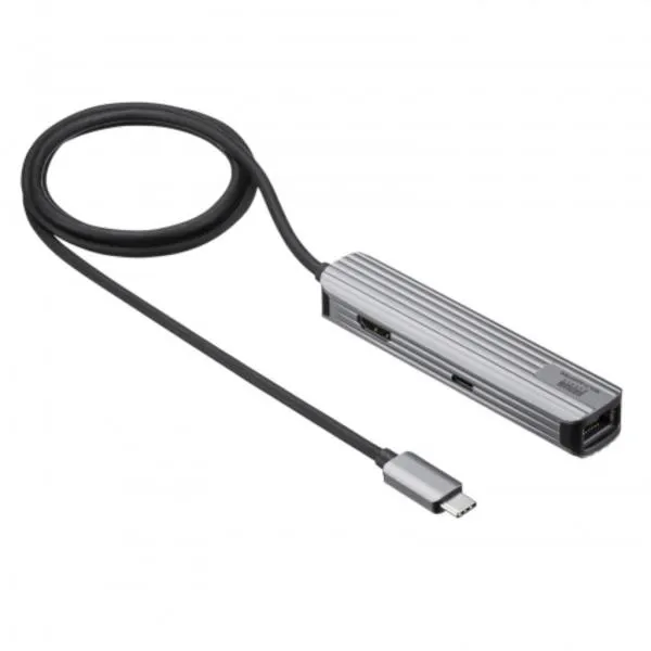 USB Type-Cマルチ変換アダプタ(HDMI+LAN付) USB-3TCHLP7S-1