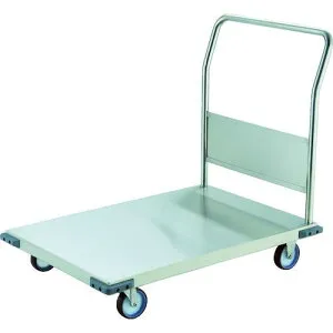 TRUSCO ( トラスコ中山 ) オールステンレス台車 コーナーC付 900X600 φ100NU ( AS-2B-100NU )