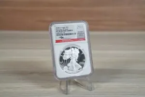 2020-S NGC PF70 UCAM シルバーイーグルプルーフ ジョン・マーカンティ サイン入り FDI 彫刻シリーズ