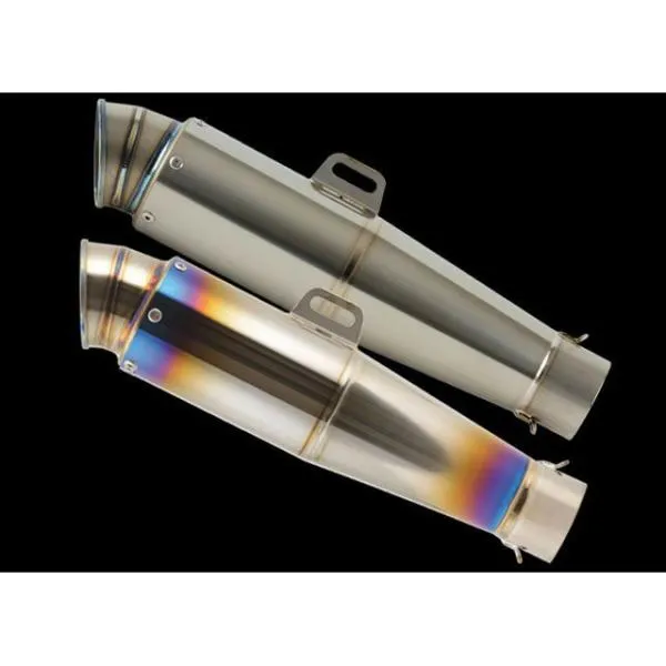 NITRO RACING ZEPHYR750 マフラー本体 4in1 手曲げチタンEXマフラー コニカルチタンサイレンサー300mm V2 ナイトロ…