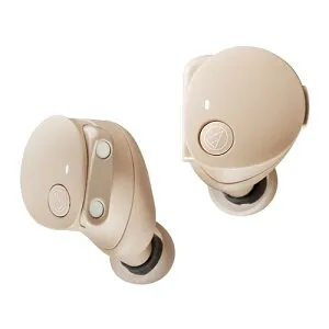 オーディオテクニカ ATH-CKS50TW2 BG(E) ワイヤレスイヤホン Bluetooth 5.3 ノイズキャンセリング 重低音 LE Audio対応 マグネティックスイッチ機能 最大約65時間再生 IP55 防水防塵 置き忘れアラート ヒ