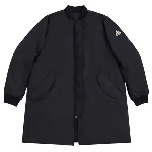 【SP15】ピレネックス モンジー レディース ダウン ジャケット コート ロング ノーカラー ブラック/ネイビー/ダークカーキ 36/38/40 PYRENEX MONGIE #HWU035