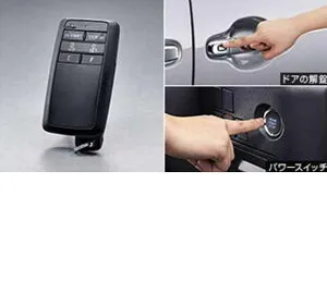 『ヴェルファイア』 純正 GGH30W リモートスタート本体(スマートキー一体タイプ)のみ ※フィッティングキットは別売 パーツ トヨタ純正部品 ワイヤレス エンジンスターター 無線 vellfire オプ