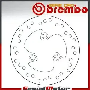 ブレーキ ディスク 固定ブレンボ リア プジョー ジェット C-Tech ダークサイド 50 2011 - 2014 Brake Disc Fixed Brembo Rear Peugeot Jet C-Tech Darkside 50 2011 - 2014 【並行輸入品】