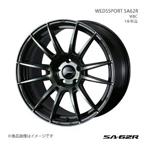 SA62R ヴァンガード 30系/ワイドボディ アルミホイール1本単品 0041768【18×7.5J 5-114.3 INSET35 WBC】