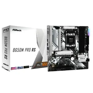 ASRock マザーボード B650M Pro RS AMD Ryzen 7000 シリーズ CPU対応 (Soket AM5) B650 Micro ATX マザーボード 国内正規代理店品