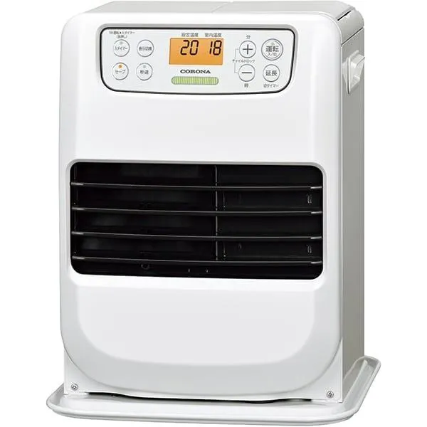 CORONA コロナ 石油ファンヒーター miniタイプ マットホワイト FH-M2524Y-W