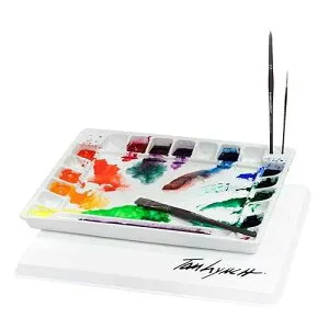 ジャック・リシュソン トム・リンチ 磁器水彩パレット Jack Richeson Tom Lynch Porcelain Watercolor Palette