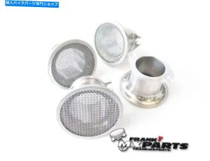 Carburetor アルミニウム速度スタックワイヤーメッシュkeihin fcr 28-33フラットスライドレーシングキャブレター Aluminum velocity stacks wire mesh Keihin FCR 28-33 flatslide racing carburetor【並行輸入品】