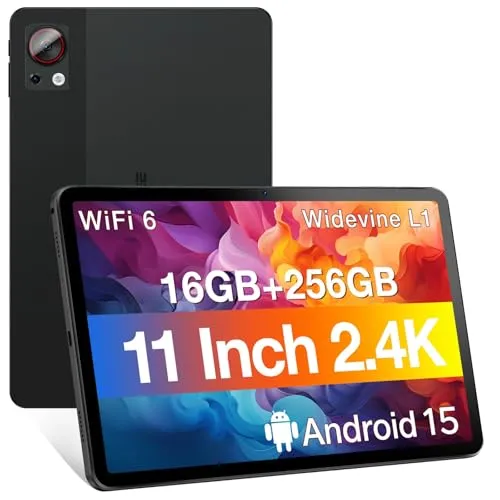 DOOGEE T30S｜Android 15 タブレット 11インチ｜SIMフリー｜RAM 16GB (6GB+最大10GB拡張)+256GB ROM｜Unisoc T606 オクタコア/メタルボディ・薄型7.6mm｜8580mAh バッテリー｜Widev