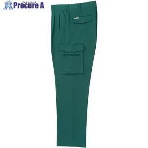 桑和 9118 ツータックカーゴパンツ ダークグリーン 79 9118-109-79 1着 ■▼531-2274 【送料都度見積】