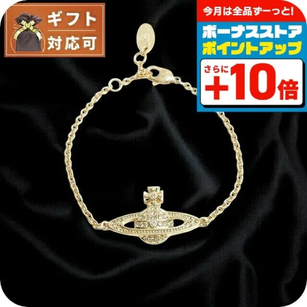 ヴィヴィアンウエストウッド VIVIENNE WESTWOOD MAYFAIR BAS RELIEF ブレスレット 61020051-R121 レディース ゴールド