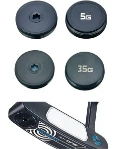 【送料無料】2024 オデッセイ Ai-ONE DOUBLE WIDE DB JAILBIRD MINI DB ROSSIE S パター対応 ウェイト 2個 セット ブラック