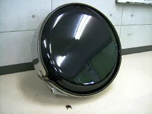 スズキ ジムニー ノマド 195/80R15 JC74W 背面タイヤカバー 鍵付 ブラック 195 80 15 外枠ステンレス 背面ハードカバー スペア 黒