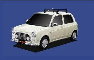 【ミラジーノ専用ルーフキャリア】SEIKOH TUFREQ ル－フキャリア Pシリーズ H14.8～H16.12 LA701S/LA711S 1000 PE22A1 セイコウ タフレック 精興工業