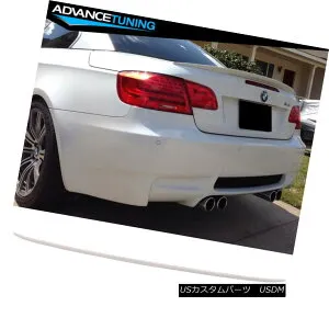エアロパーツ Fits 07-13 3-Series E93 M3 Trunk Spoiler OEM Painted #A96 Mineral White Pearl 適合07-13 3シリーズE93 M3トランクスポイラーOEM塗装＃A96ミネラルホワイトパール 【並行輸入品】