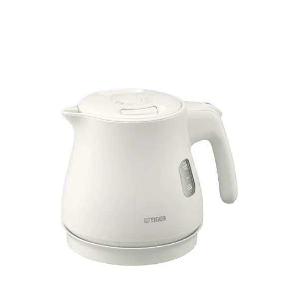 電気ケトル QUICK＆SAFE＋ 0.6L マットホワイト タイガー PCV-A060WM