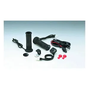 【25日は24時間限定クーポン配布】KIJIMA キジマグリップヒーター GH08 120mm プッシュスイッチ 304-8203 標準ハンドル用 22.2mm K3048203(2458545)送料無料