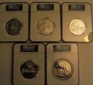 2010年 美しい5オンス NGC MS69 DPL スーパーレア ギミックなし ラベル atb ローポップ ミラー