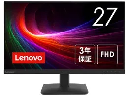 Lenovo L27-4e FHD ディスプレイ 68CDKAC1JP [27インチ ブラック]
