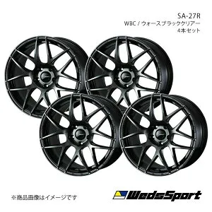 【18インチ 5H114.3 8.0J +42】アルミホイール4本セット スカイライン V36セダン FR WedsSport/SA-27R WBC 0074175×4