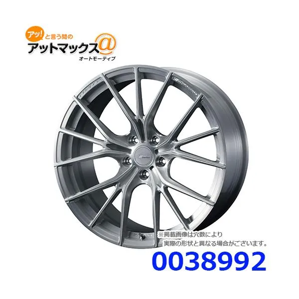 4本購入で特典付 WEDS ウェッズ 0038992 F-ZERO FZ-1 21インチ リム幅9.0 インセット+25 5穴 PCD120 BRUSHED アルミホイール1本