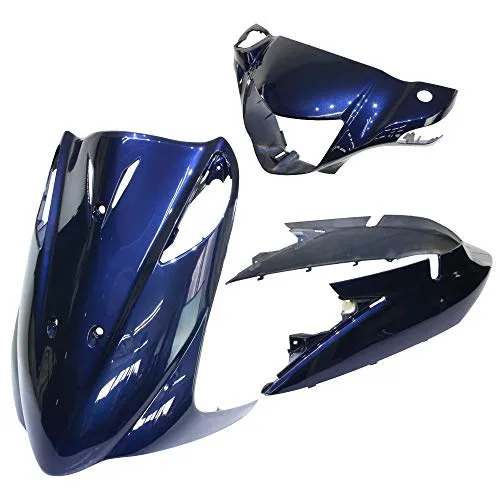 スズキ アドレスV125/G CF46A CF4EA用 K5 K6 K7 K9 外装 カウル 3点セット ブルー 青 塗装済み