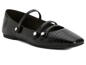 ケイティ ペリー レディース シューズ サンダル Katy Perry Thevie Button Flat Black ブラック