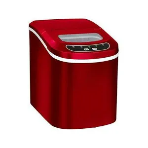 ベルソス 高速製氷機 水を入れてボタンを押すだけ 約6~13分で高速製氷 2種類の氷サイズ レッド VS-ICE02-RD【送料無料】