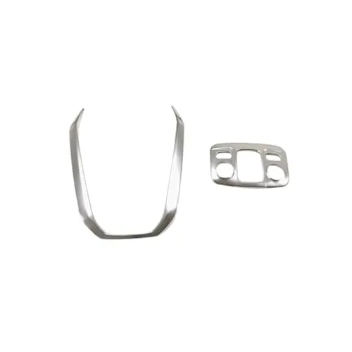 インテリアドレスアップ に適合するプジョー 3008 5008 に適合するGT 2017-2023 に適合するハイブリッド車用 フロントリア読書灯カバートリムアクセサリー(Rear and Front)