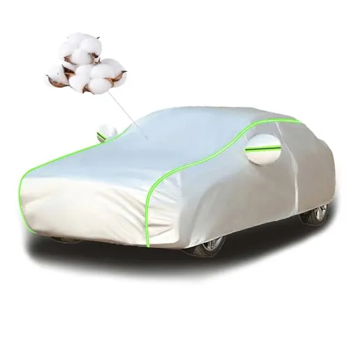 カーカバー【加厚】適用プリウス PRIUS 60系 2023年~現行、車 ボディカバー 裏起毛、全天候型、屋内外兼用 防水、防雪、防雨、防日焼け、防塵、反射ストリップとサイドジッパー付き、四季兼用 z421 [並行輸入品]