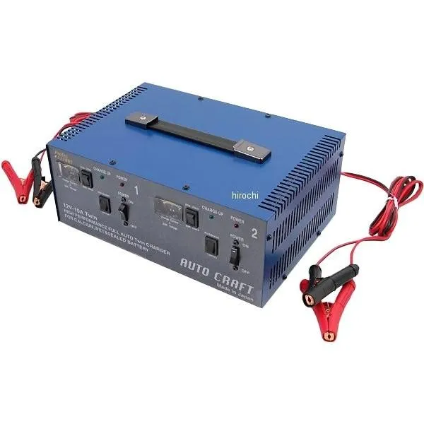 P12100T オリオンオートクラフト アルプス計器 ダブル自動車用充電器 12V/24V、10A/20A HD店