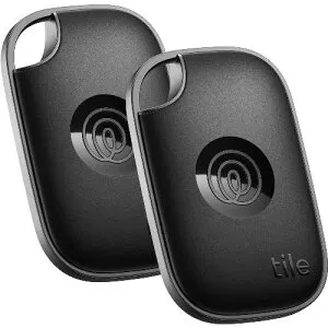 タイル(Tile) RE-61012-AP ブラック Life360 Tile Pro 2024 2個パック/電池交