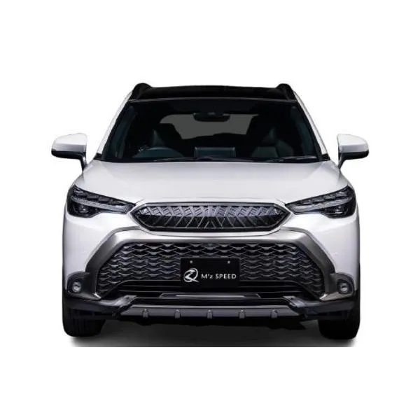 エムズスピード カローラ クロス ZVG11 ZVG15 ZSG10 フロントグリル AES製 089塗り分け塗装済品 2931-4110-089 M'z SPEED CROSS LINE クロスライン