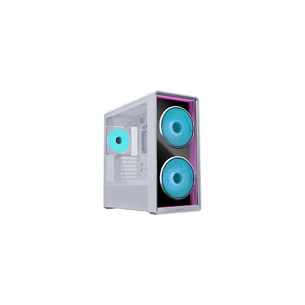 LIANLI PCケース [ATX /Micro ATX /Extended ATX /Mini-ITX /SSI-EEB] LANCOOL 217 INF ホワイト LAN217INFW