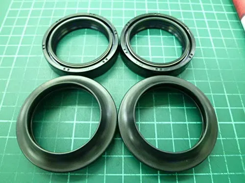 スズキ RG250ガンマ(GJ21B)(3,4型) 35Φ 互換フォークシール ダスト＋オイルシール各2個1台分 51153-40A00 オーバーホール レストア73