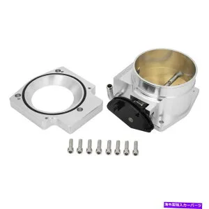 Throttle Body 92mmスロットルボディ + GM Gen III LS1 LS2 LS3 LS6 7 LSX用マニホールドアダプタープレート 92mm Throttle Body + manifold Adapter Plate For GM GEN III LS1 LS2 LS3 LS6 7 LSX【並行輸入品】