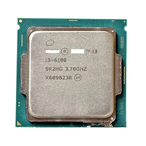 2 コア I3-6100 I3 6100 LGA 1151 デュアルコア 3.7MHZ 3M RAM DDR3L-1333、DDR3L-1600 DDR4 GPU HD530