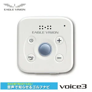 イーグルビジョン GPS ゴルフナビ ボイス3 voice3 EV-803 〈EAGLE VISION〉 ユニセックスモデル 音声案内 ピンポジ君対応 グロナス みちびき対応