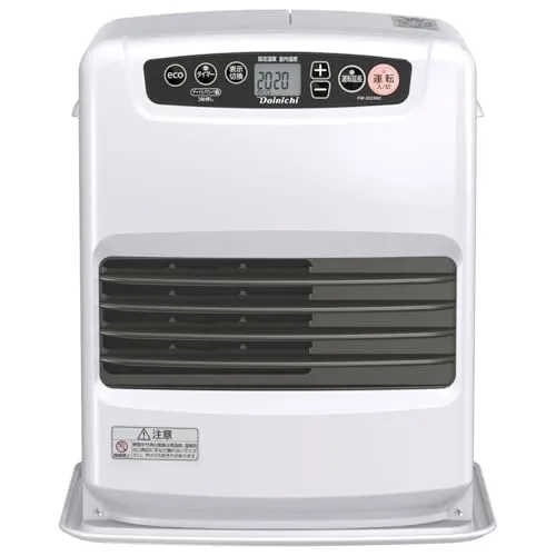 ダイニチ (Dainichi) 石油ファンヒーター 小型 (木造9畳まで/コンクリート12畳まで) NCタイプ ム－ンホワイト FW-3225NC-W