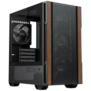 Okinos PCケース Cypress 3 Wood 木材仕様 ファン4基標準搭載 Micro-ATX/ITX対応 裏配線スペース搭載 ミドルタワー 【キャンセル不可・北海道沖縄離島配送不可】 4897121941284-ds