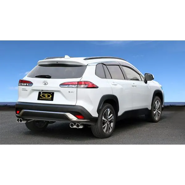 カローラクロス ハイブリッド 2WD 後期 6AA-ZVG11 マフラー GVS-060PO GANADOR ガナドール Vertex 4WD SUV