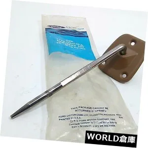 USサンバイザー GENUINE FORDサンバイザーブラケットARMレギュラーCAB、クロスバイザー左（TAN COLOR） GENUINE FORD Sunvisor bracket ARM REGULAR CAB w/cloth visor Left (TAN COLOR) 【並行輸入品】