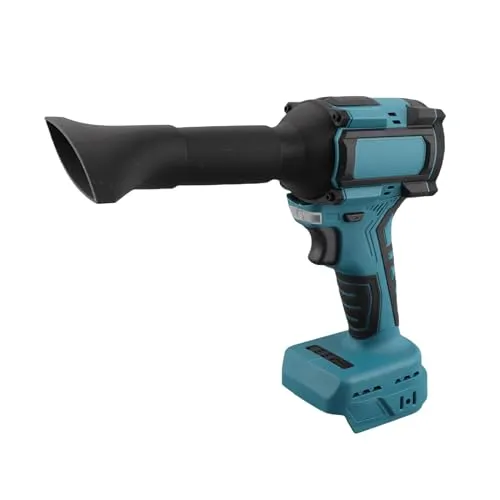 Zerodis コンパクトエアブロワー高速300000RPM 40mmブラシレスモーター搭載 電動エアダスター インダストリアル クリーニング用 5000g 男の子 軽量 プラスチック ブラック