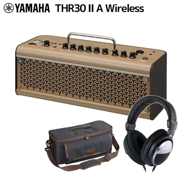 YAMAHA ヤマハ THR30 II A Wireless ヘッドホン＆純正ケースセット ギターアンプ エレアコ用